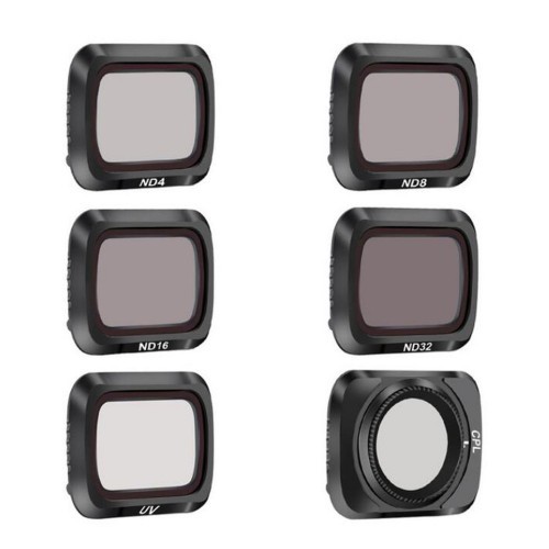 STARTRC Camera Lens Filter Combo Waterproof Adjustable UV+CPL+ND4/8/16/32 NDPL Set for DJI Mavic