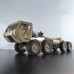 Toyan Military Truck 1/12 2.4G RWD Remote Control Car With 4 Stroke Methanol Engine OFF-Road Remote Control Vehicle Model