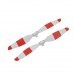 STARTRC 7238F Quick-Release Foldable Colorful Low-Noise Propeller Props Blade Set Red&White for DJI Mavic AIR 2 Drone