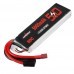URUAV 7.4V 5000mAh 80C 2S Lipo Battery T Deans TRX Plug for RC Car