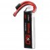 URUAV 7.4V 5000mAh 80C 2S Lipo Battery T Deans TRX Plug for RC Car