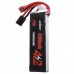 URUAV 7.4V 4200mAh 75C 2S Lipo Battery T Deans TRX Plug for RC Car