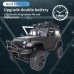 JY66 1/14 2.4Ghz 4WD Remote Control Car For Jeep Off-Road Vehicles With LED Light Climbing Truck RTR Model Black
