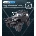 JY66 1/14 2.4Ghz 4WD Remote Control Car For Jeep Off-Road Vehicles With LED Light Climbing Truck RTR Model Two Battery