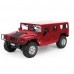 HG P415 Upgraded Light Sound 1/10 2.4G 16CH Remote Control Car for Hummer Metal Chassis Vehicles Model w/o Battery Charger
