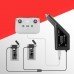 YX 3-in-1 Dual Battery Remote Car Charger USB Port Charging Hub for DJI Mini 2 RC Drone