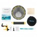 TELESIN Dome Port for GoPro Hero 9 Underwater Diving Waterproof Camera Housing Case Lens Cover Protector with Floating Hand Grip Anti-Fog