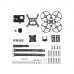 iFlight Alpha C85 85mm Pusher Whoop DIY Frame Kit Support Naked Gopro Hero8 / Insta360 Go for RC Drone FPV Racing
