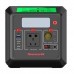 Newsmy Portable Power Supply Station 220V/300Wh 85800mA Energy Storage Solar Generator for RC Drones Outdoors Camping Travel Emergency