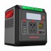 Newsmy Portable Power Supply Station 220V/300Wh 85800mA Energy Storage Solar Generator for RC Drones Outdoors Camping Travel Emergency
