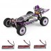 Wltoys 124019 RTR Two/Three Upgraded 2600mAh Battery 2.4G 4WD 60km/h Metal Chassis Remote Control Car Vehicles Models Toys