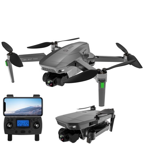ZLL SG907 MAX 5G WIFI FPV GPS with 4K HD Dual Camera Three-axis Gimbal ...