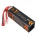 ZOP Power 14.8V 5000mAh 45C 4S LiPo Battery T Deans Plug for RC Car