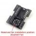Happymodel ExpressLRS 2.4GHz Micro TX Module Cover Shell with Fan Install Position for ES24TX Module