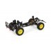 D1RC Yellow 1/10 2.4G Remote Control Car Crawler For Land Rover Camel Metal Chassis Two Speed Change Vehicle Models