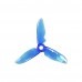 6 Pairs DALProp Cyclone T3056C 3056 3x5.6 3 Inch 3-Blade Propeller Crystal Blue Color Version for RC Drone FPV Racing