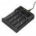 Bmax 3.7V 18650 4 Slot USB Battery Charger 5V2A LCD/USB with LED Indicator for Li-ion Ni-MH/Ni-Cd Rechargeable Battery