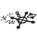 URUAV FORCE TB65 65mm / 75mm Wheelbase Bottom Plate to DIY Toothpick Frame Kit for RC Drone FPV Racing