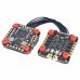 20x20mm JHEMCU Betaflight F4 Noxe V2 Flight Controller w/  5V 10V BEC & EM20A 20A / EM40A 40A 2-6S Dshot600 BLHeli_S 4in1 ESC Stack for RC Drone FPV Racing