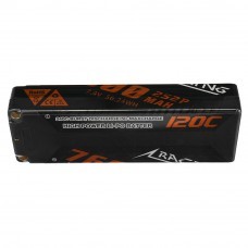 CNHL Racing Series 7.4V 7600mAh 120C 2S LiPo Battery with T Deans Plug for RC Car