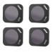 URUAV Camera Lens Filter Combo Set UV / CPL / ND8 / ND16 / ND32 / ND64 / STAR / NIGHT for Hubsan ZINO MINI RC Drone