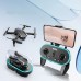 4DRC V20 ELF WiFi FPV with 6K Dual HD Camera 50x ZOOM Altitude Hold Mode LED Foldable RC Drone Drone RTF