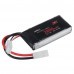 2Pcs URUAV 7.4V 2800mAh 25C 2S LiPo Battery Small Tamiya Plug for RC Car