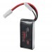 2Pcs URUAV 7.4V 2800mAh 25C 2S LiPo Battery Small Tamiya Plug for RC Car