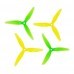 2 Pairs HQProp Lemon Lime 5 Inch 3-Blade Propeller Poly Carbonate for RC Drone FPV Racing