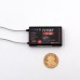 FlySky FS-SR8 2.4GHz 8CH ANT Mini RC Receiver Compatible FS-ST8 Radio Transmitter for RC Drone Car Boat Robot