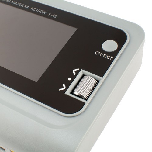 ToolkitRC Q4AC 4x50W 5A AC 100W 4 Ports DC Smart Charger Discharger