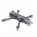 TEOSAW Mark 3 145mm Wheelbase 4mm Arm Thickness Carbon Fiber3 Inch Freestyle Frame Kit Support VISTA Air Unit for RC Drone FPV Racing