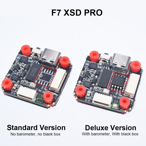 20x20mm JHEMCU Betaflight F7-XSD Pro F7 Flight Controller w/ 5V 10V BEC ...