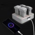 CYNOVA Four-Way Charging Hub Charger Butler Power Supply Station for DJI Mini 3 RC Drone Drone