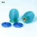 2PCS Non-slip Transparent Radio Hall Gimbal Stick Ends Rocker Head M3/M4 for FPV Radio Transmitter TBS TX16S Tango Mambo DIY Parts