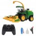 KORODY 6602 RTR 1/24 2.4G 6CH Remote Control Car Harvester Truck Remote Control Farmer Models Smoke Light Sound Vehicles Machine Toys