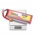 ZOP Power 7.4V 1500mAh 25C 2S LiPo Battery T Plug for RC Car
