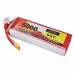 ZOP Power 7.4V 1500mAh 25C 2S LiPo Battery T Plug for RC Car