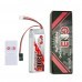 Gaoneng GNB 7.4V 3300mAh 5C 2S LiPo Battery JR Plug for Airtronics / Sanwa MT-4  M11X M12 Transmitters Exzes-X Aquila-6 SD-10G