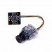 FOXEER HS1177M 600TVL HAD II CCD PAL NTSC 2.8mm IR Blocked Mini FPV Camera 5V-22V 