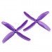 Kingkong  10 Pairs Kingkong 5x4x4 5040 5 Inch 4-Blade Propeller CW CCW for FPV Racer