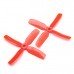 10 Pairs Kingkong 4x4x4 4040 4-Blade Propeller CW CCW for FPV Racer