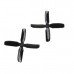 8 Pairs Kingkong 4x4x4 4040 4-Blade Propeller CW CCW for FPV Racer