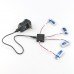 JJRC H20C H20W RC Drone Spare parts 4Pcs 3.7V 280MAH Battery And Charger Set X4A-D02