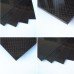 300x200x0.5mm 100% Carbon Fiber Plate Panel Sheet 3K Twill Matte/Glossy & Plain Weave Matte/Glossy