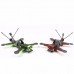 KingKong RACE 230 230mm Carbon Frame with PDB 4 Pair 5045 3-blade Propeller for FPV Racing