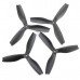  5040 V2 5X4 Inch 3-Blade PC Bullnose Propeller 2 CW & 2 CCW for QAV250 ZMR250 RC Multirotors