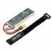 Charsoon 7.4V 2200mAh 2S 60C Lipo Battery XT60 Plug with Strap