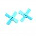 10 Pairs Racerstar 1535 38mm 4 Blade ABS Propeller 1.5mm Mounting Hole For 60-80 FPV Racing Frame