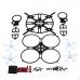 Butterfly 90mm Wheelbase 1.5mm Carbon Fiber Frame Kit with 50mm Propeller